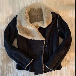 Vintage faux suede jacket